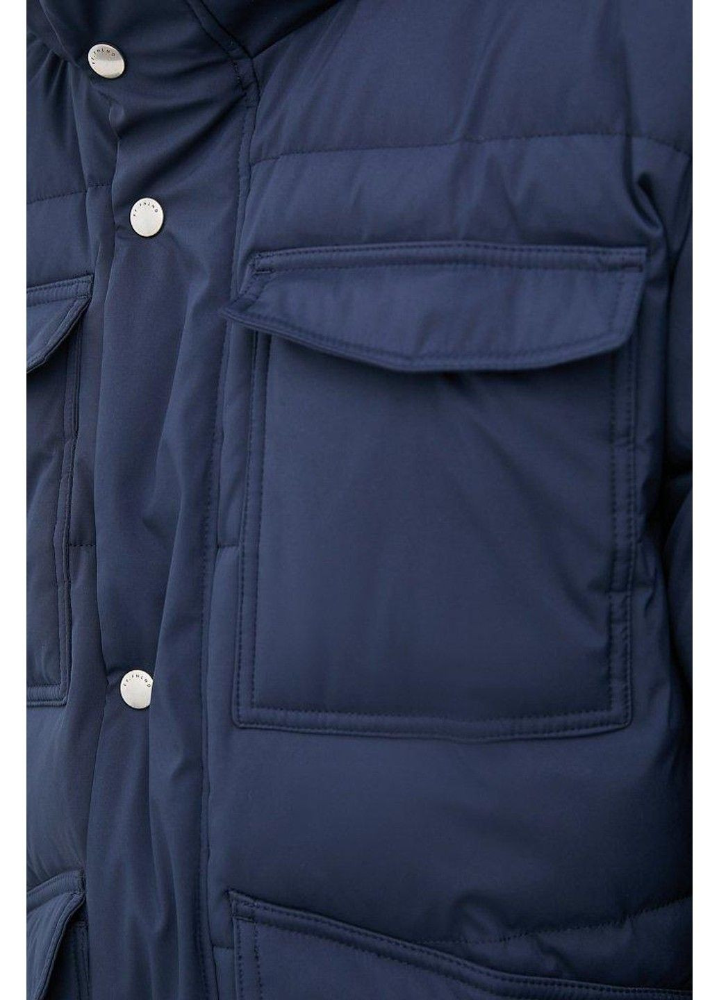 Синій зимній Пуховик Finn Flare