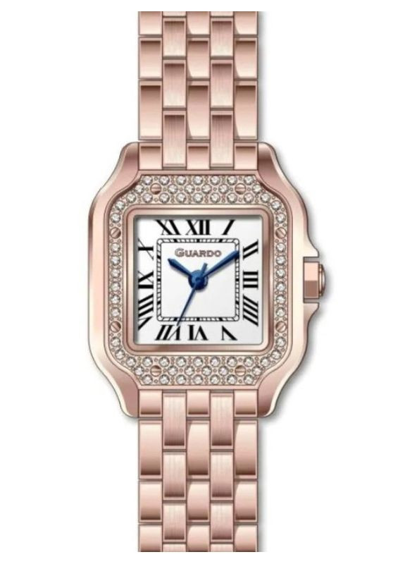 Женские наручные часы 012830-4 (m.RgW) Guardo (330815270)