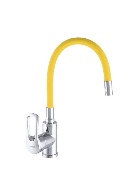 Кухонний змішувач SAR 181 з жовтим силіконовим виливом ZX2670 Zerix (370948461)