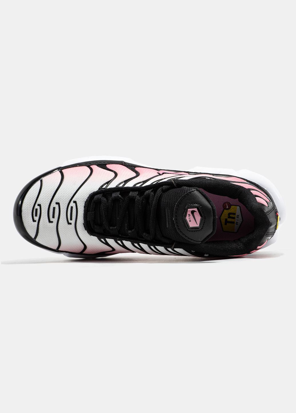 Кроссовки женские Nike Air Max TN Plus Pink Black White | Найк Аир Макс ТН розовые No Brand розовые демисезоны (334258915)