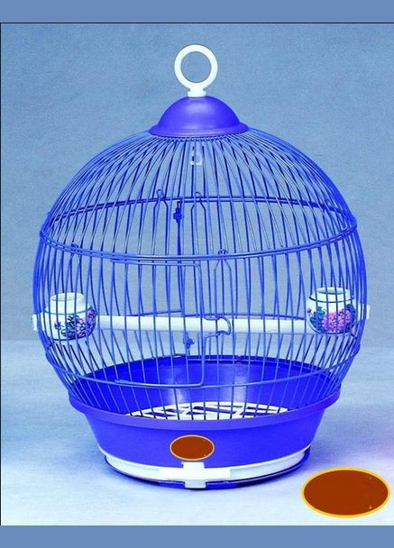 Клетка для птиц, эмаль 30 х 35 см А302 Золотая клетка (266274678)