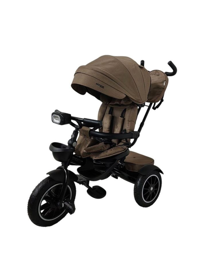 Детский трехколесный велосипед MODENA ME 1193 Beige Praline, с родительской ручкой No Brand (339782438)