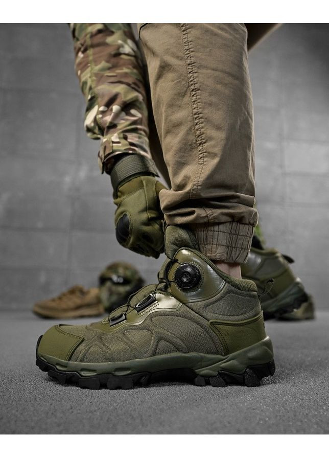 Тактичні черевики на автошнурівці No Brand (367268066)