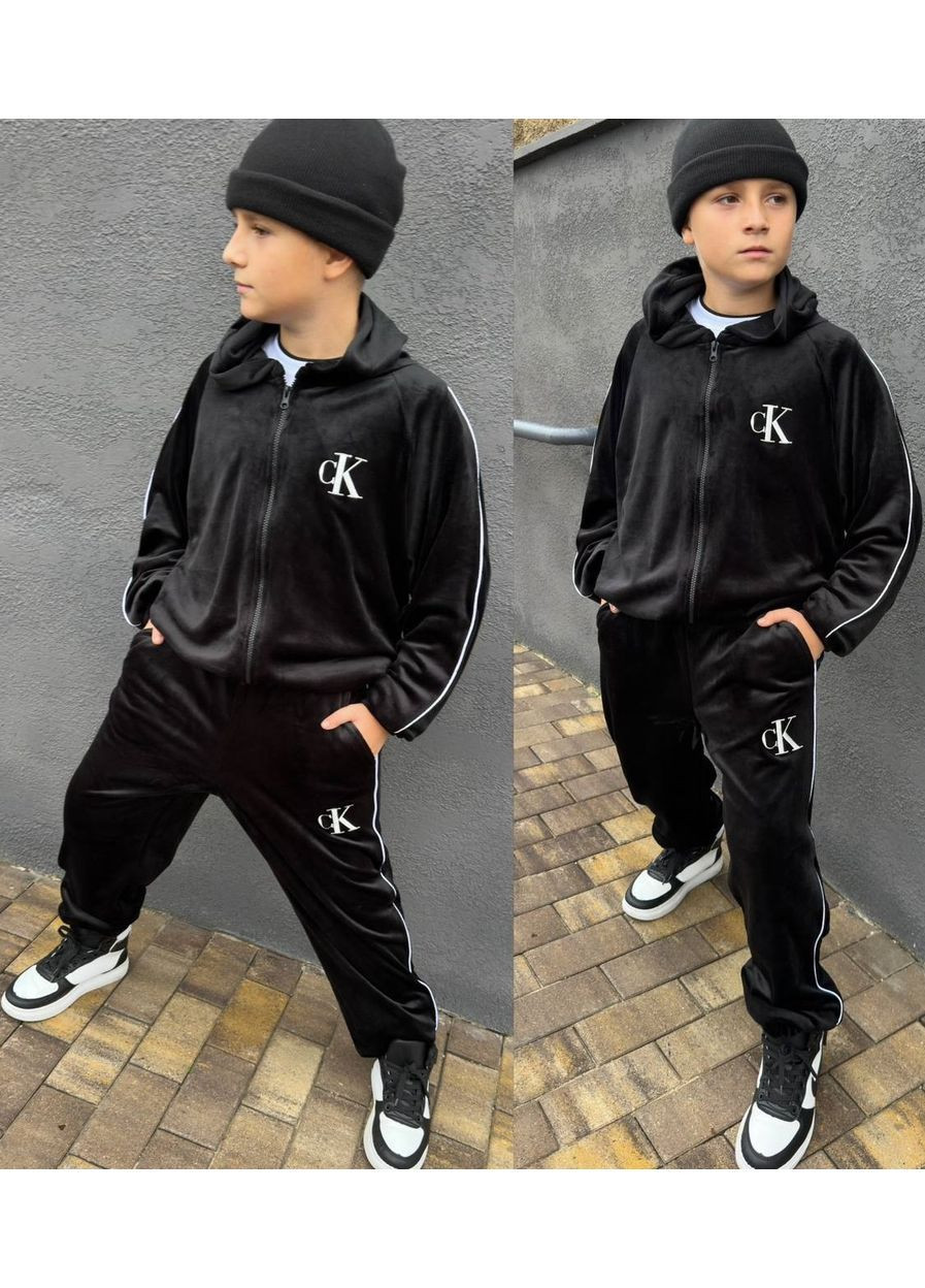 Костюм Хлопчик хутряний двухсторонній зимній велюр No Brand (364261063)