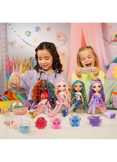 Ігровий набір з лялькою Rainbow Shimmers Віолетта (122425) Rainbow High (368901582)