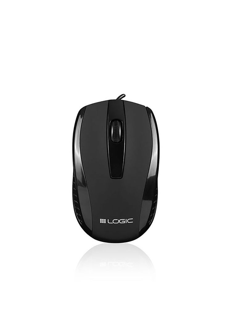Мышка LogicConcept LM-31, беспроводная, 1200dpi, 3кн., USB, черная Logic Concept (347174529)