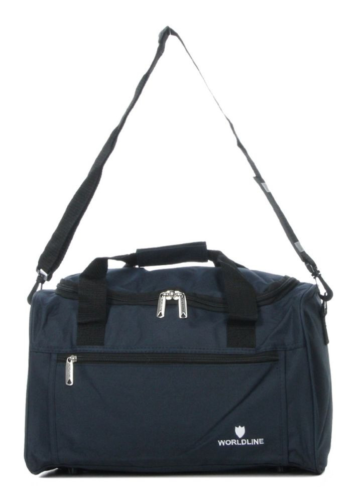 Дорожная сумка для ручной клади Worldline Airteх 847/40 полиэстер S Темно-синий AIRTEX (324391681)