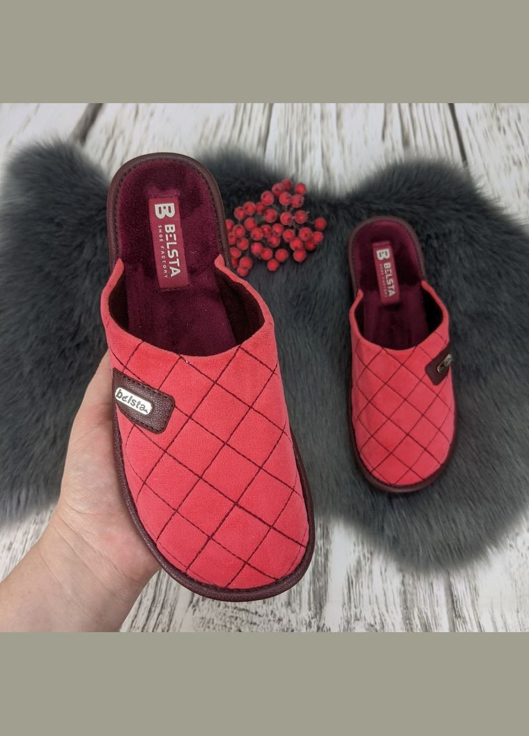 Коралловые тапочки женские домашние Белста