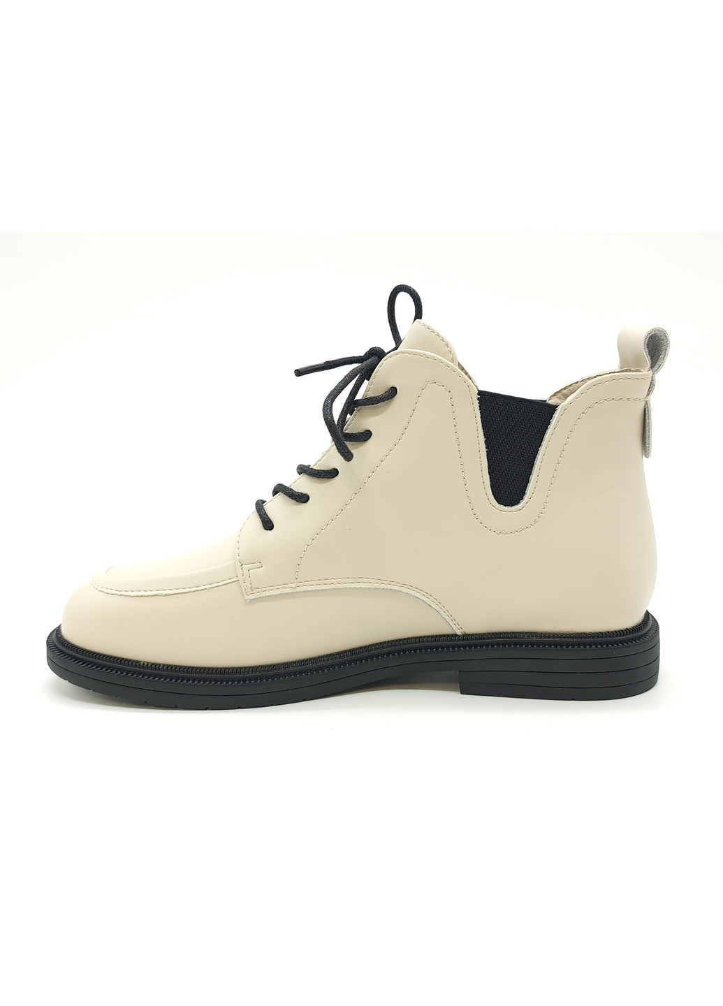Жіночі черевики бежеві шкіряні YA-18-11 24,5 см (р) Yalasou (260010354)