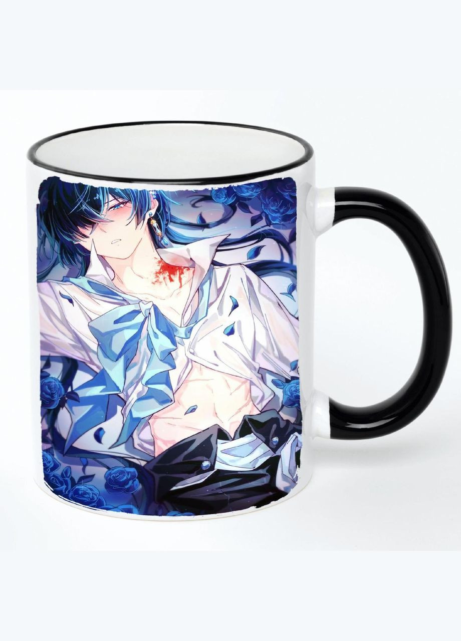 Чашка Мемуари Ванітаса Аніме #009 (кухоль, кружка) Біла з чорною ручкою 330 мл No Brand (322716476)