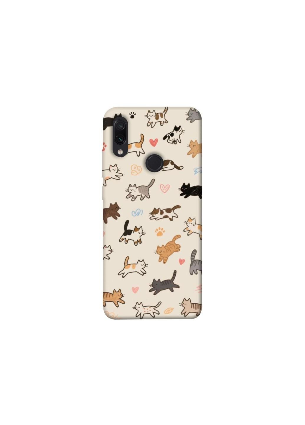 Чохол на Xiaomi Redmi Note 7 / Note 7 Pro / Note 7s Cat style ver.2 Frontalka (361088324)