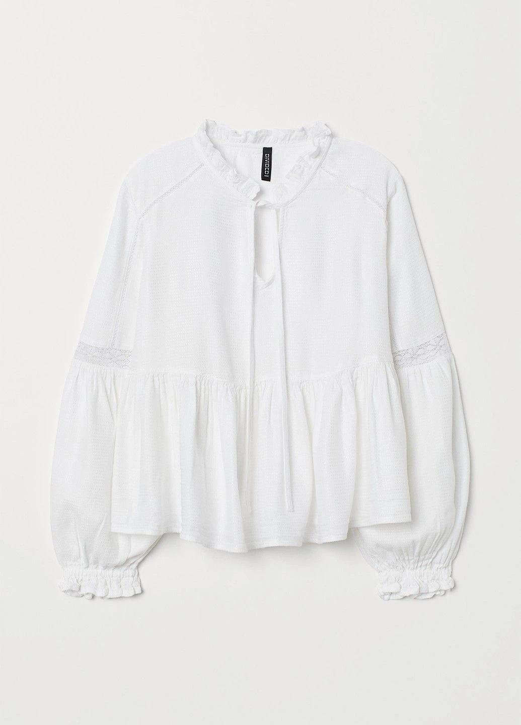 Белая блуза H&M
