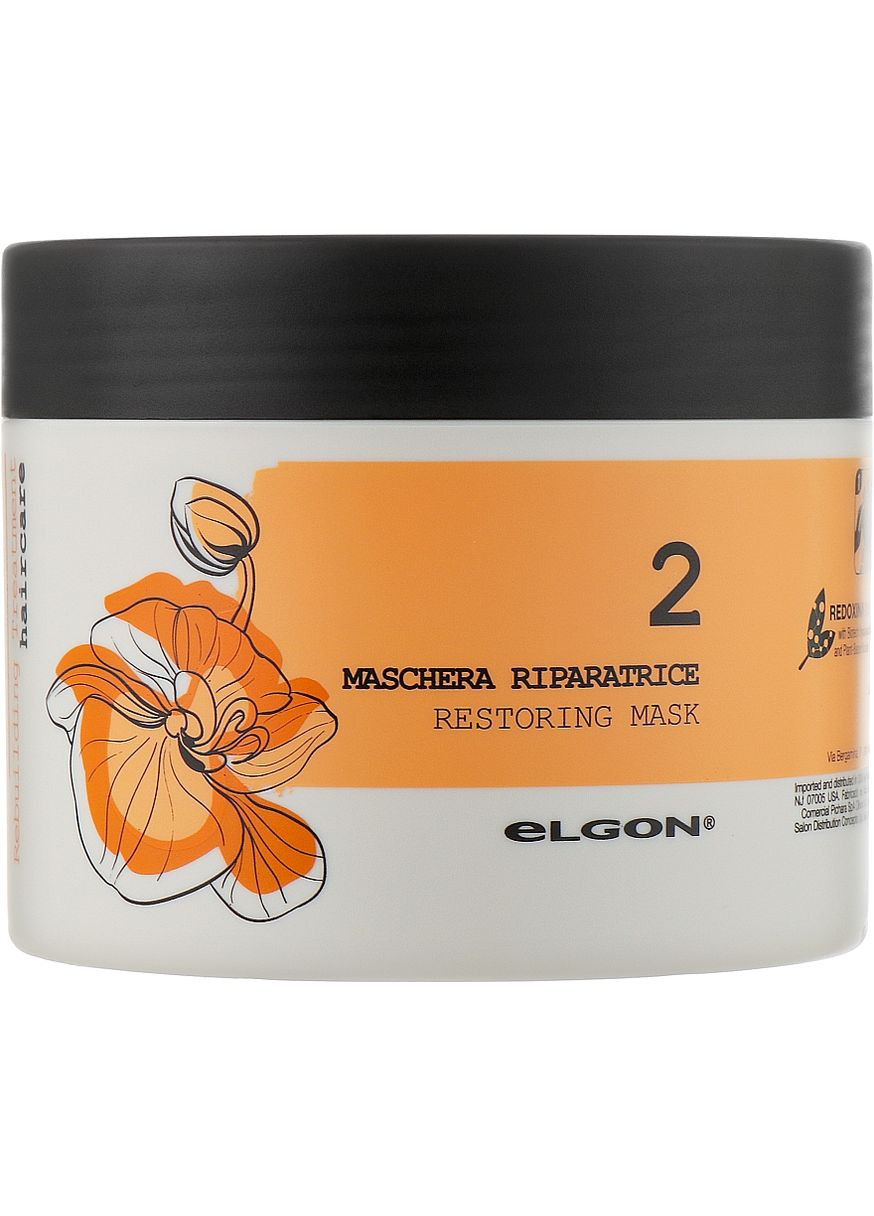 Маска для волос "Интенсивное восстановление" Refibra Restoring Mask 250ml (1021807-70487) Elgon (368645426)