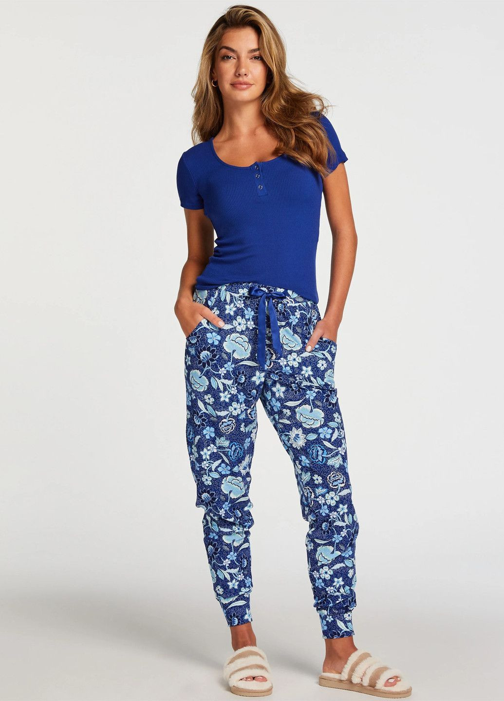 Синий демисезонный домашний костюм hunkemoller Hunkenmoller