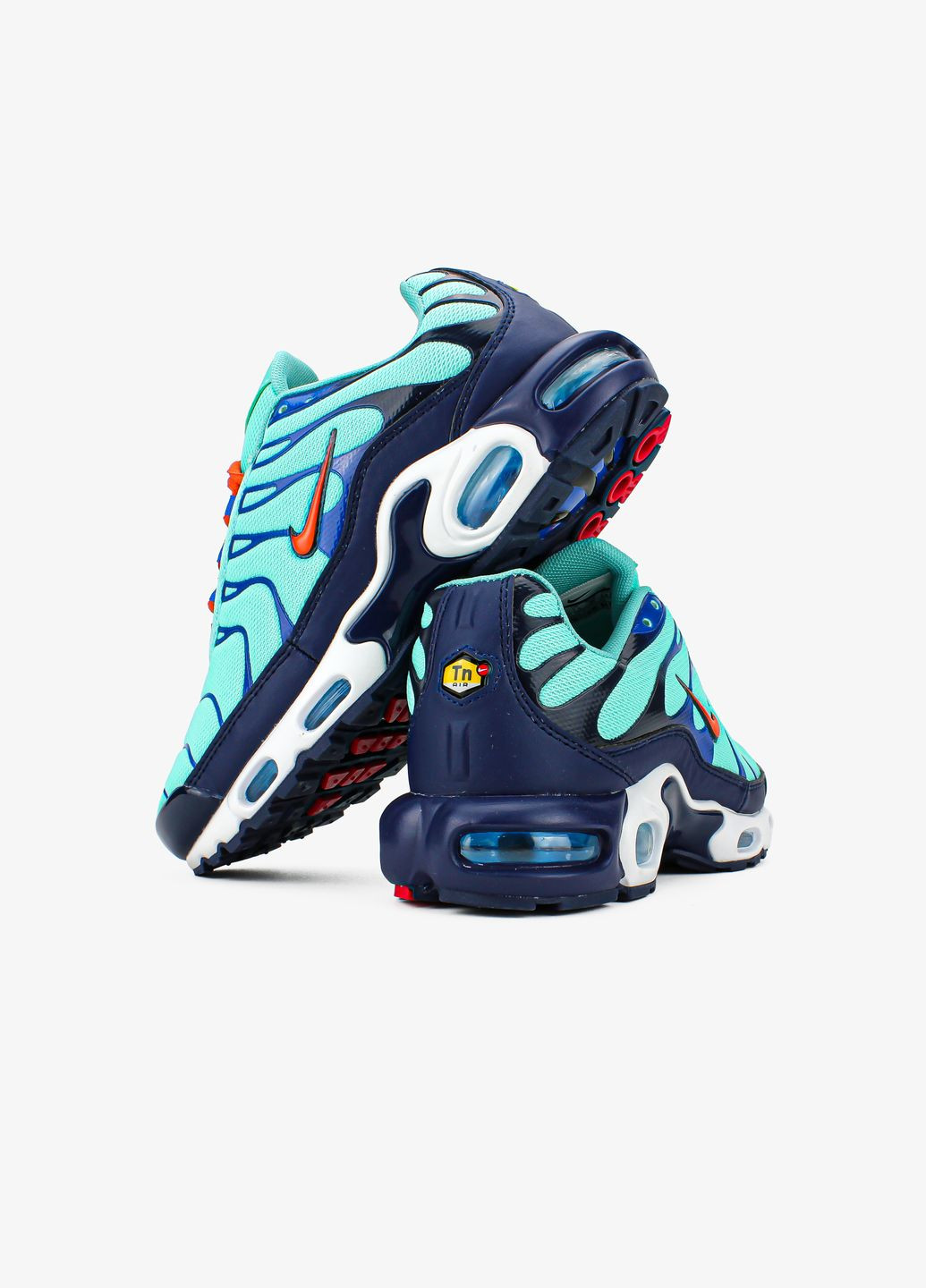 Синій Осінні кросівки чоловічі nike air max tn plus blue \ найк аір макс тн плюс сині No Brand