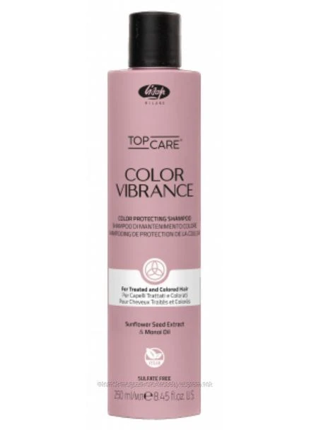 Шампунь для фарбованого волосся Color Vibrance protecting shampoo, 250 мл Lisap (396329565)