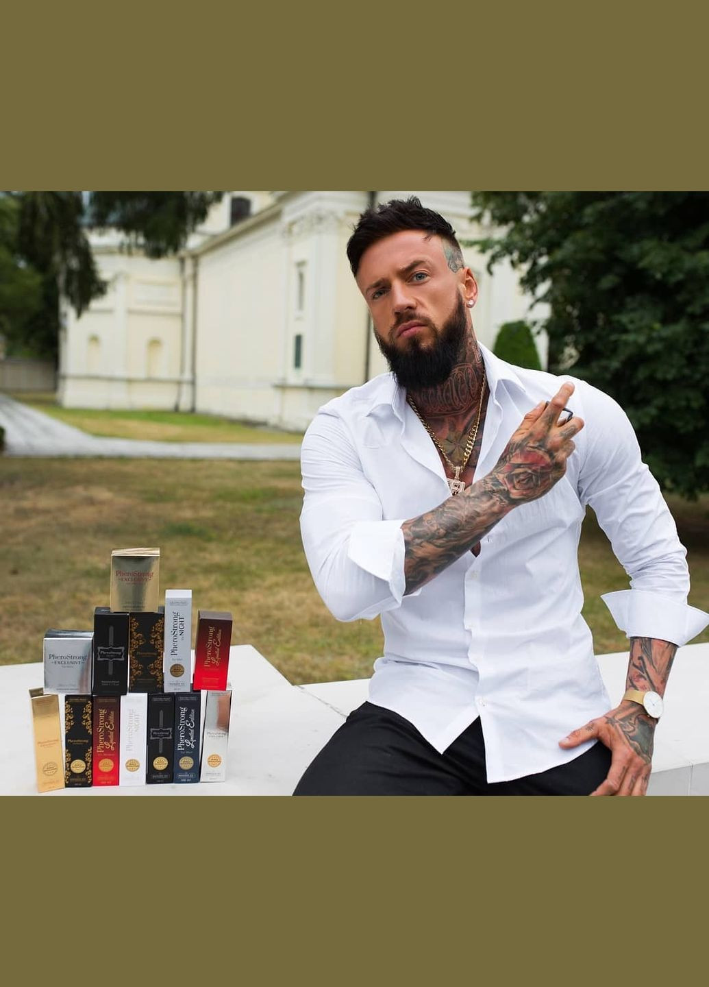 Духи с феромонами Just with для женщин 50 мл PheroStrong (297394543)