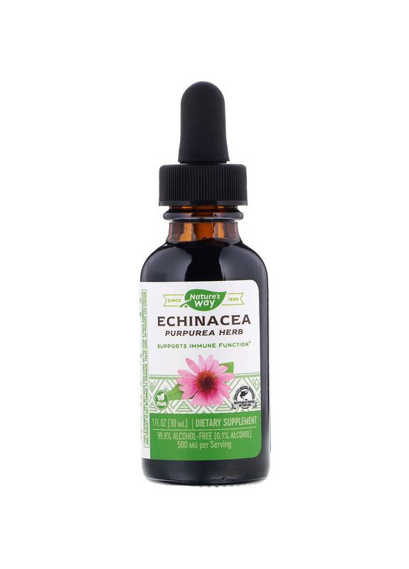 Эхинацея, Echinacea,, 500 мг, 30 мл Nature's Way (362369822)