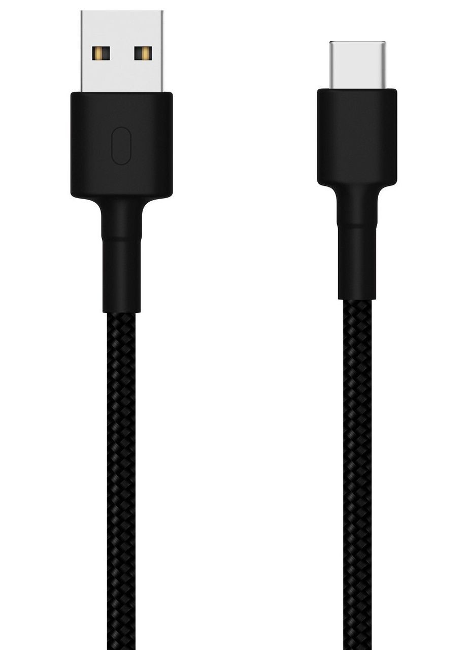 Mi Braided USB TypeC Cable 100cm (Black) (SJV4109GL) Xiaomi (284120167)