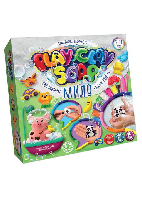 Набор креативного творчества "Пластилиновое мыло" Play Clay Soap PCS-01 большой Панда No Brand (316050222)