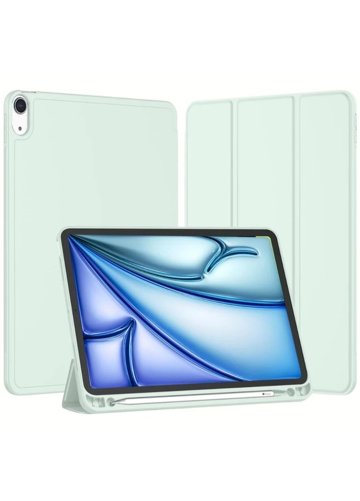 Чохол Tri Fold Soft TPU з кріпленням Apple Pencil для Apple iPad Air 11" M4 2026 Green (715231) BeCover (398830707)