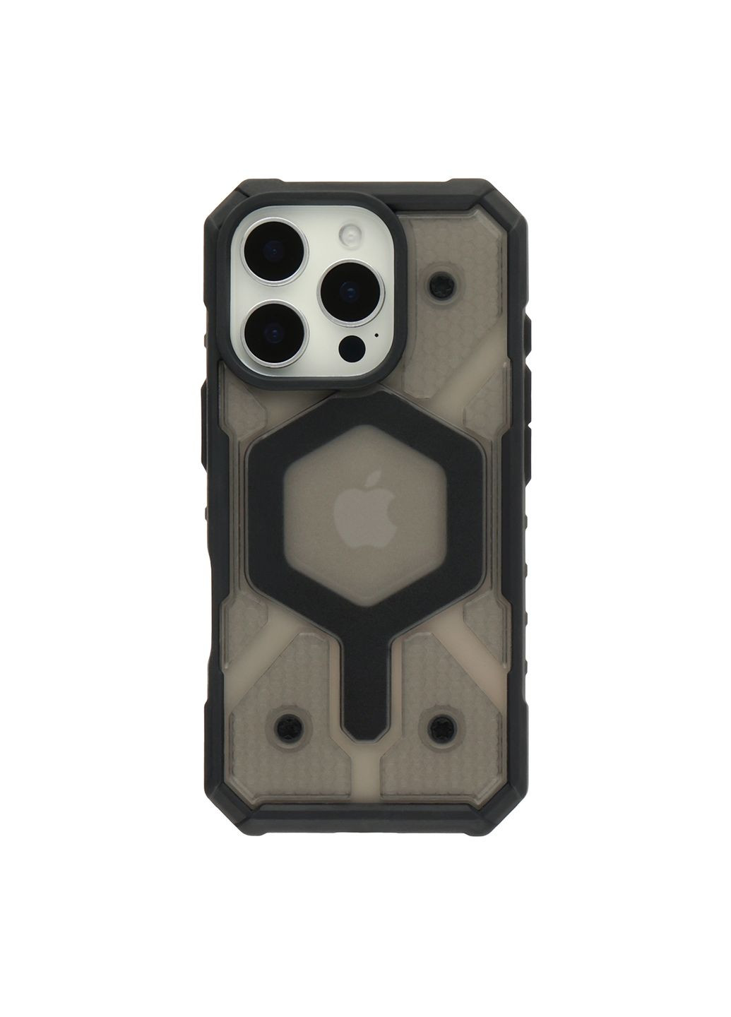 Чехол TPU+PC ArmorHex Magnetic Case для iPhone 16 Pro Цвет Matte Black No Brand Apple iPhone 16 Pro 2024 (336148935)