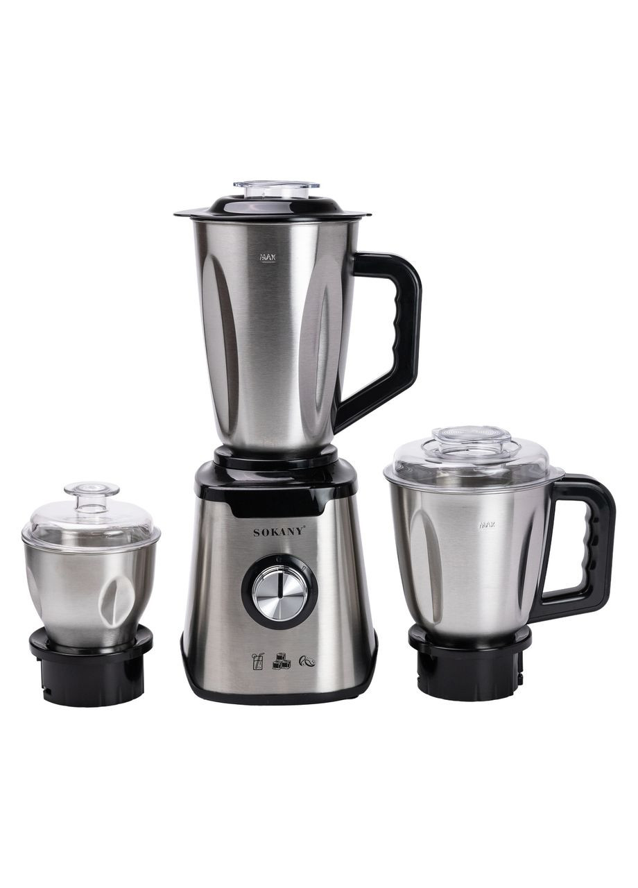 Блендер 1000 Вт з чашею 1,5 літра для коктейлів та смузі портативний кавомолка ProDobro (364192277)