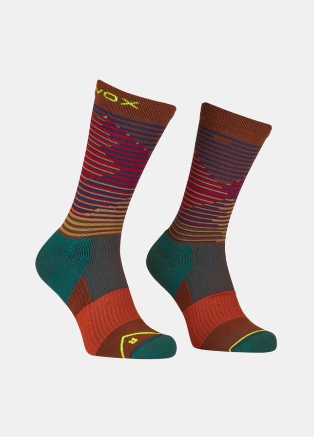 Термошкарпетки чоловічі All Mountain Mid Socks Mens Синій-Помаранчевий Ortovox (278273153)