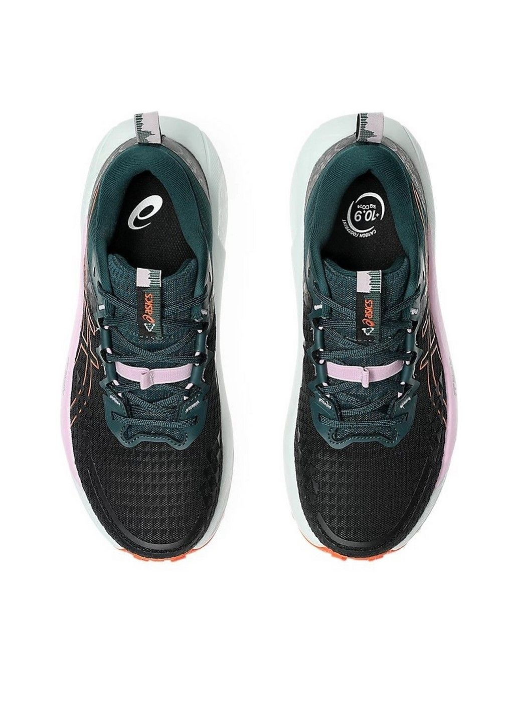 Жіночі бігові кросівки GEL-Trabuco 13 1012B768-001 Asics чорні літо (325977947)