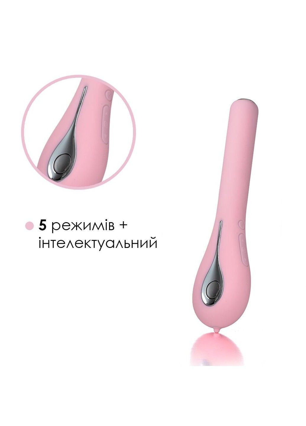 Інтелектуальний вібратор із камерою Siime Eye Pale Pink Svakom (366569966)