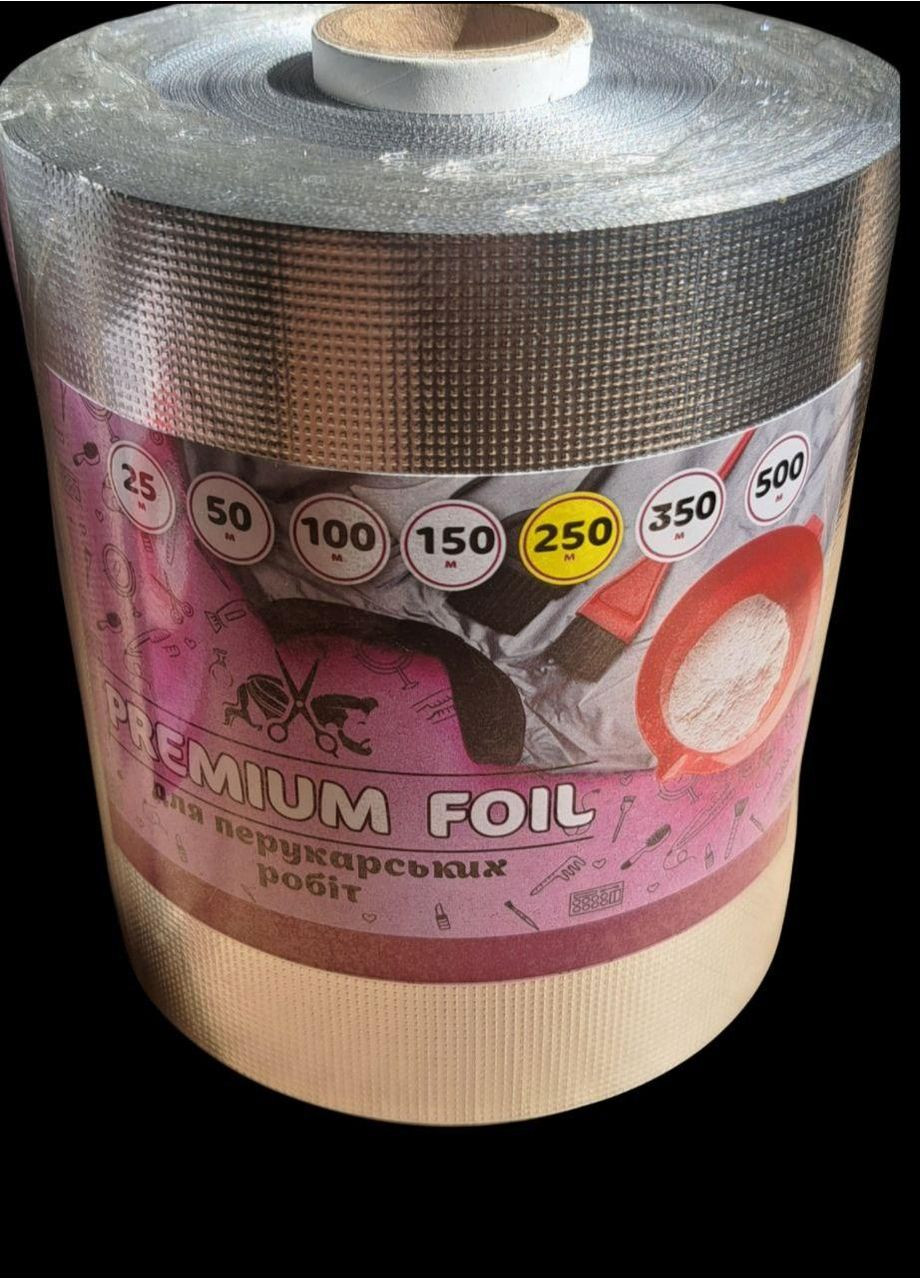 Фольга перукарська 12см 250м 13мк одностороння тиснена No Brand (366880084)