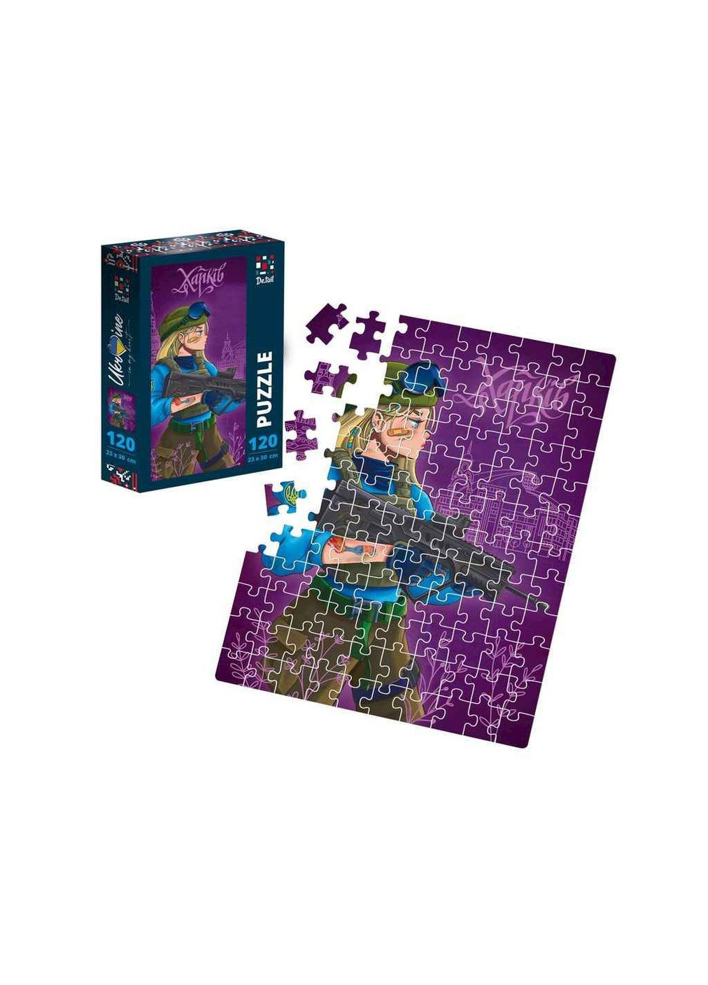 Пазлы "Kharkiv" DT100-19 Vladi toys (369145170)