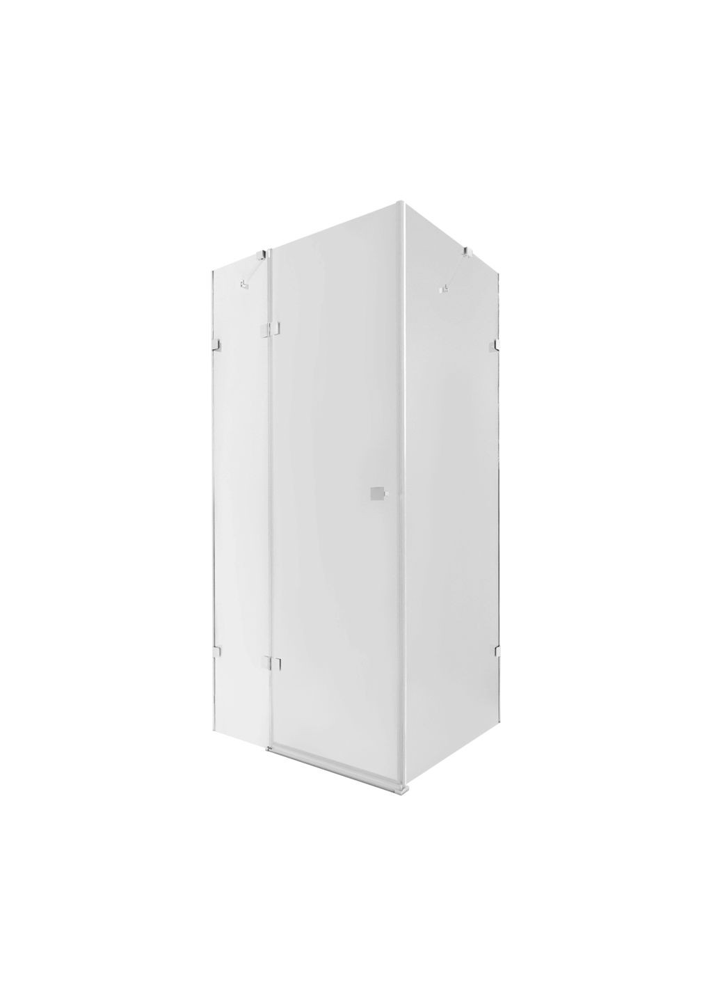 Душова кабіна Capricorn 100х80 см, скло Clear 6 мм, CalcLess, без піддона Qtap CRM1018RC6 (341326623)