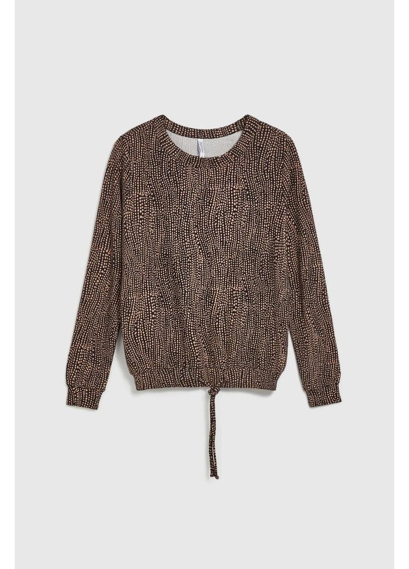 Черный зимний свитер Moodo