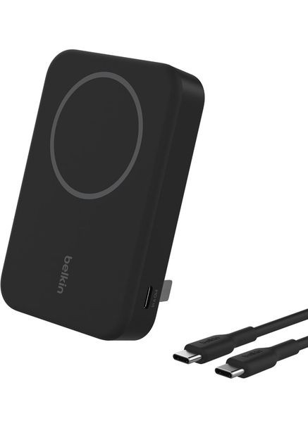 Power Bank 10000 мА·год, 15 Вт, MagSafe Qi2, (BPD008BTBK) Belkin (372465747)