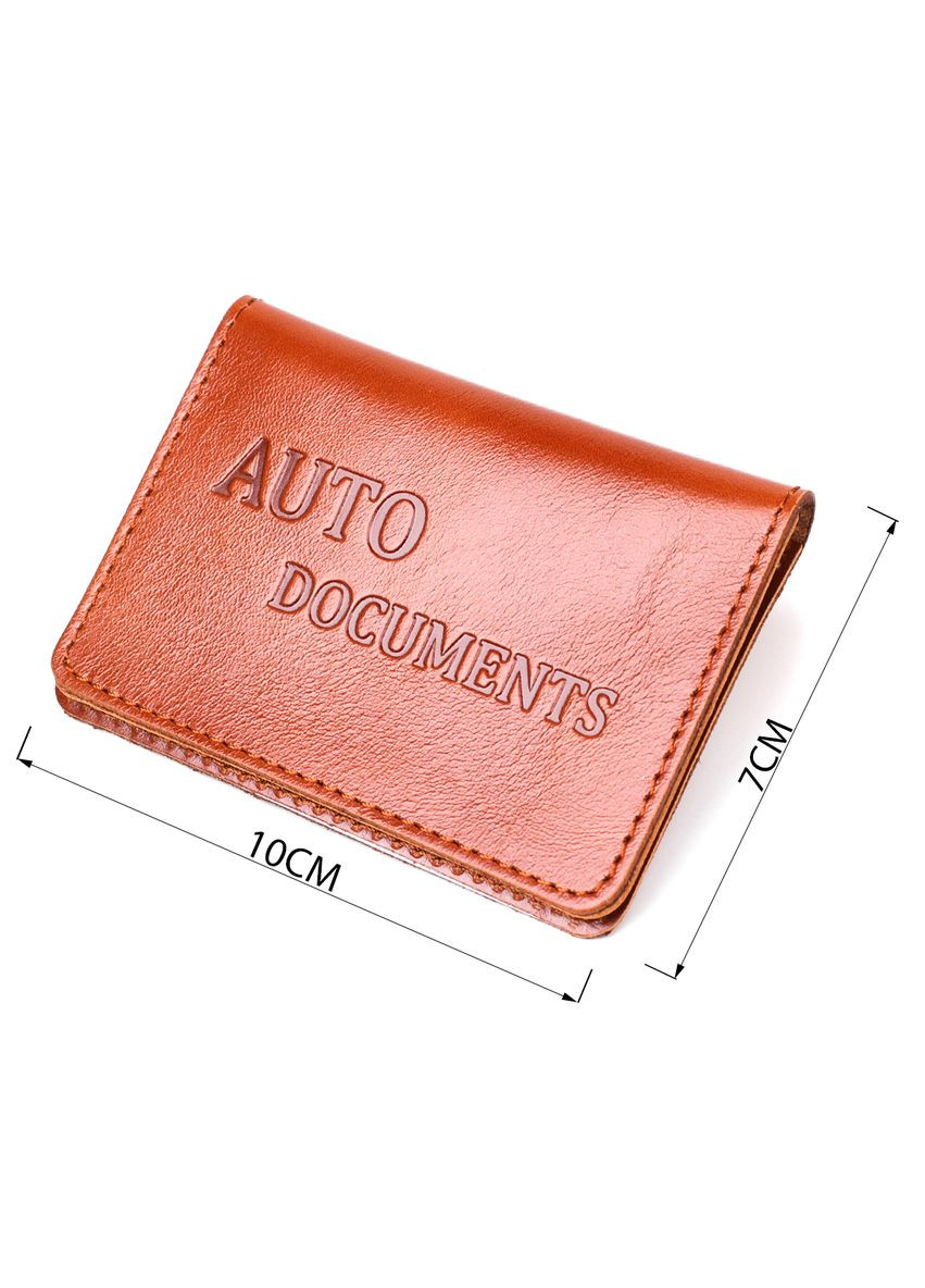 Обложка кожаная для водительского удостоверения SHVIGEL (sku_16137) No Brand (327820191)