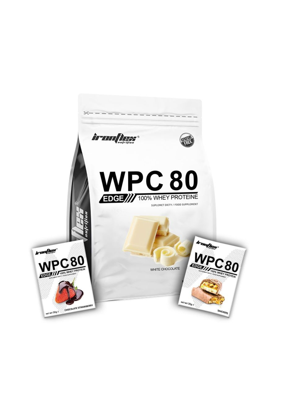 Протеин WPC EDGE Instant 900g (White chocolate) Iron Flex (282744818)