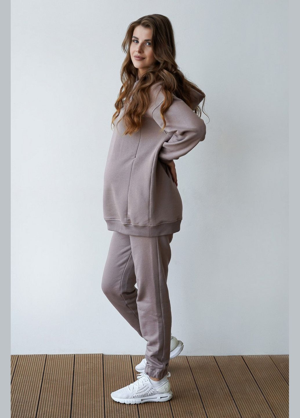 Костюм для вагітних та годуючих мам Мамин Дім 27000 cappuccino (311680958)