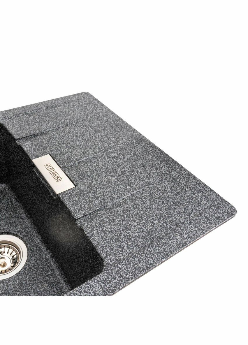 Гранитная мойка для кухни 7850 ROMA матовая (графит) Valeso (342069303)