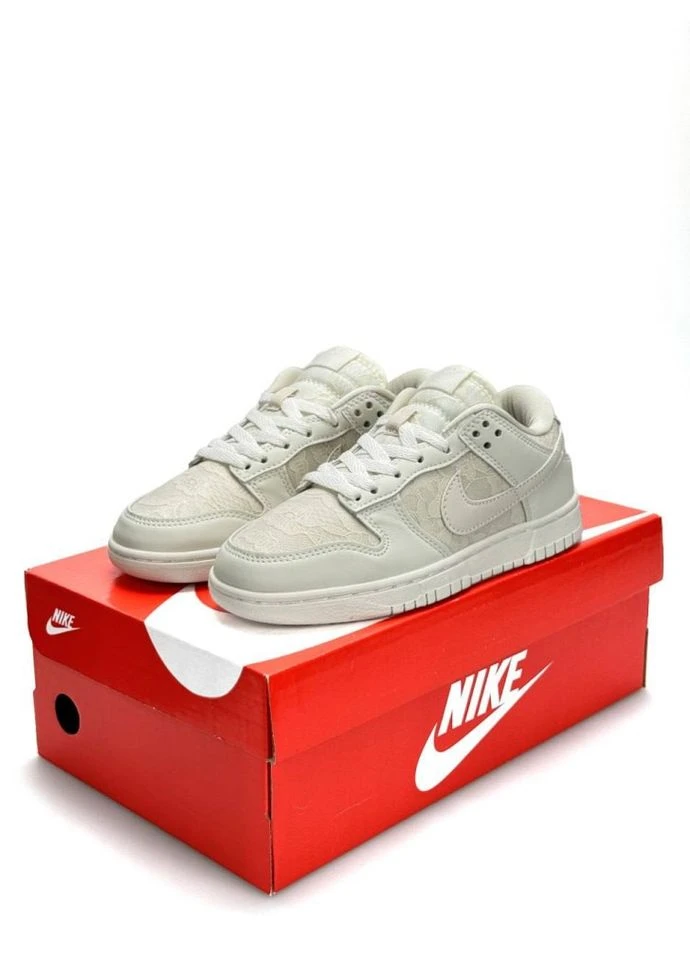 Кросівки Lace Pack Soft Pearl No Brand Dunk Low світло-бежеві (401722303)