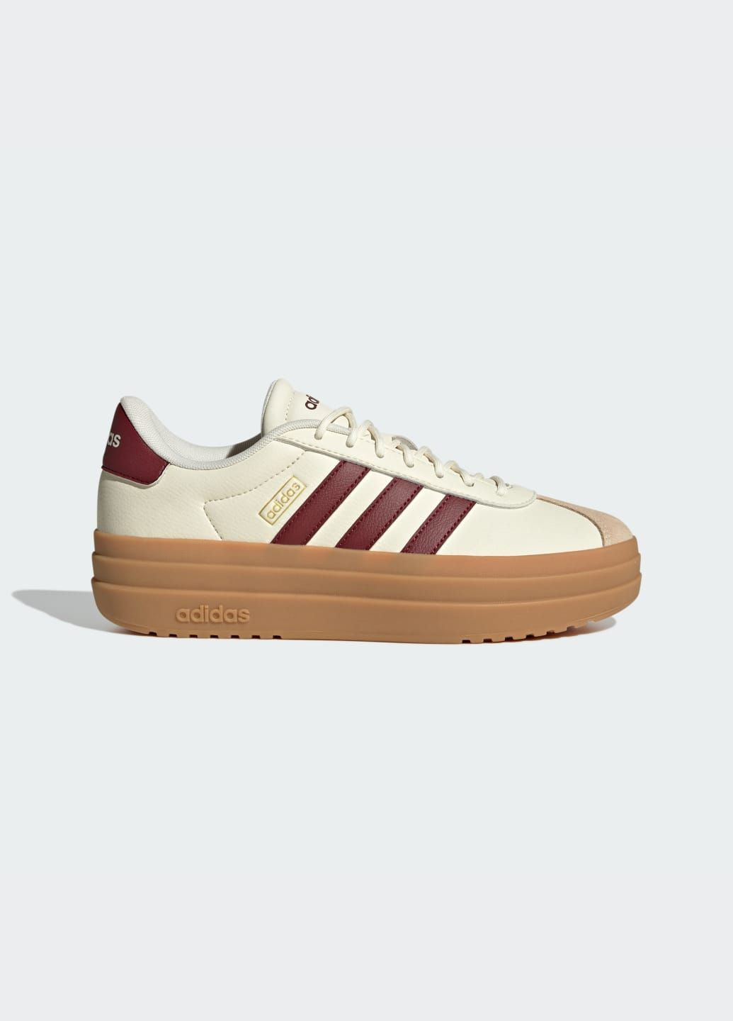 Кроссовки VL Court Bold adidas белые всесезоны (353690515)
