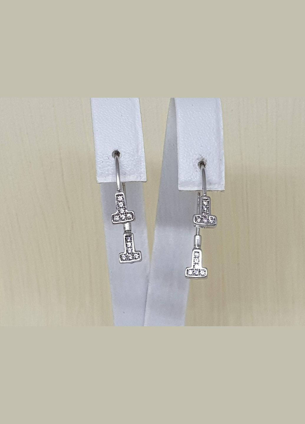 Срібні сережки 64907 No Brand (296660883)