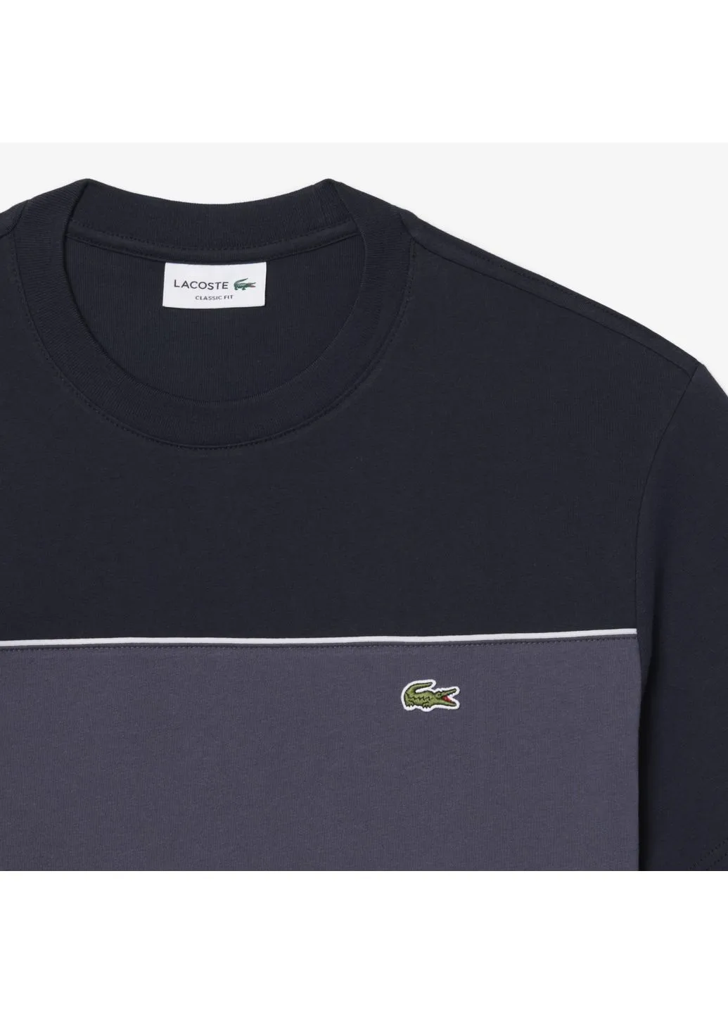 Чорна футболка Lacoste