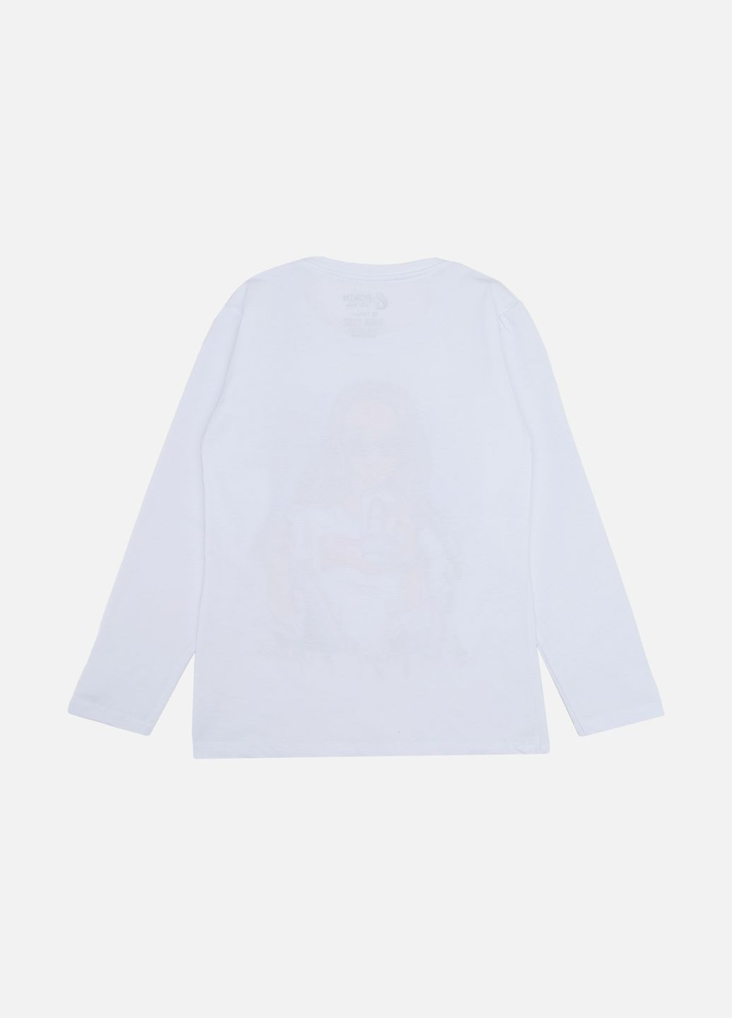 Футболка з довгим рукавом для дівчинки колір білий ЦБ-00245427 Ecrin kids (295554204)