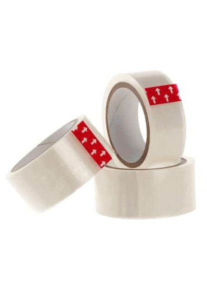 Клейкая канцелярская лента 24 мм х 20 м х 36 мкм прозрачная, упаковка (36 шт) No Brand (316091756)