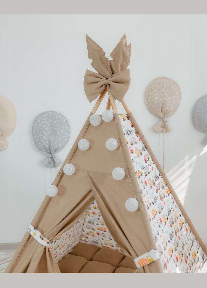 Вигвам для ребенка Машинки с матрасом БОН БОН Полный комплект! No Brand (316256857)