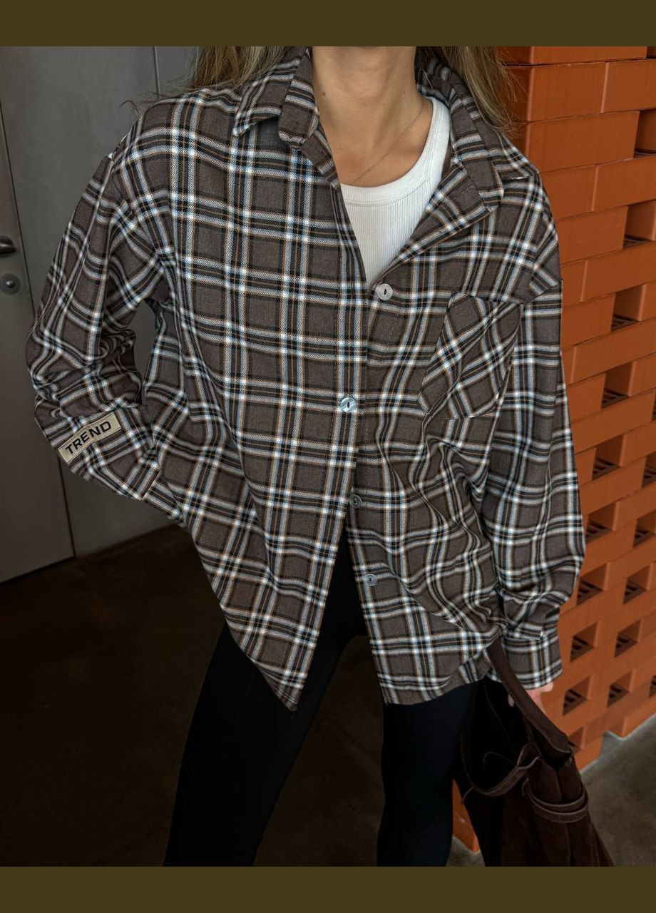 Стильна сорочка в клітинку Luna (330769439)