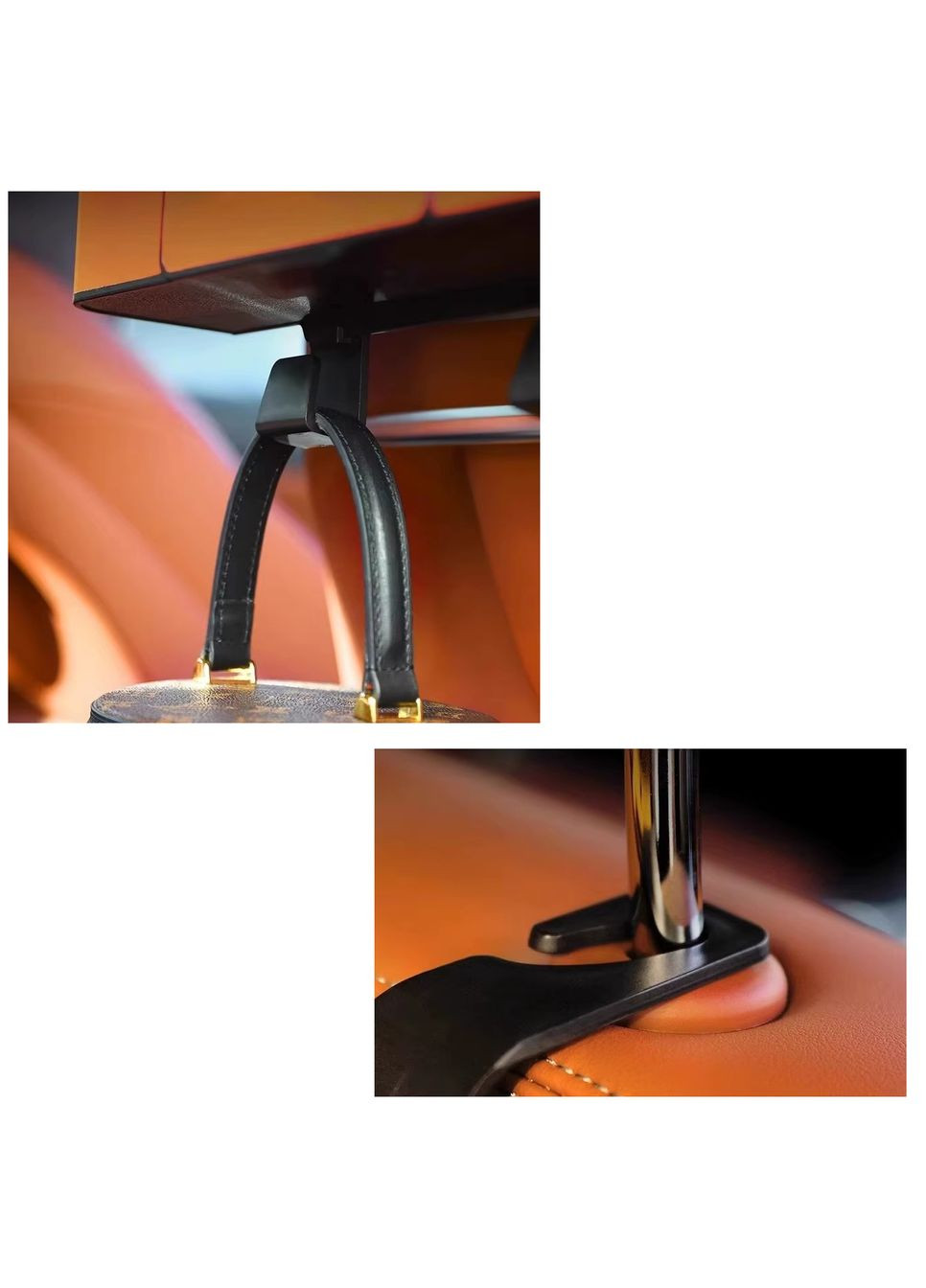 Автоорганайзер із підставкою для пляшок відділом для серветок та телефону автомобільний органайзер на спинку сидіння авто MT (361161820)