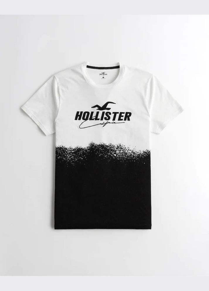 Белая футболка hc9343m Hollister