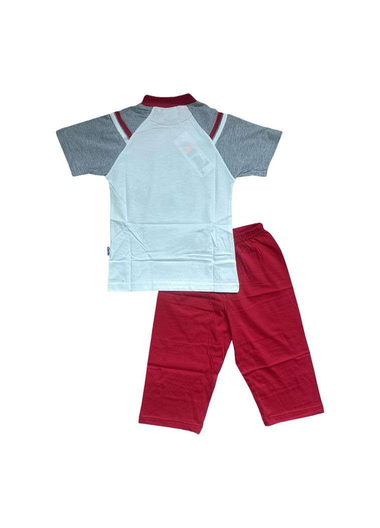 Комбінована всесезон піжама дитяча (футболка + штани) (туреччина) 7-10 років 128-140 см різнобарвна (0489) футболка + штани Oztas